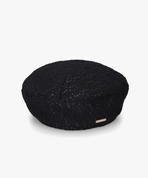 「kaorinomori」 ベレー帽 M/57.5cm ホワイト レディース_画像8