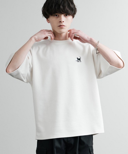 「Rocky Monroe」 「contribe」半袖Tシャツ M ホワイト メンズ_画像2