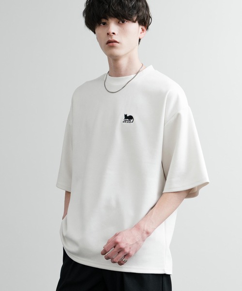 「Rocky Monroe」 「contribe」半袖Tシャツ M ホワイト メンズ_画像5