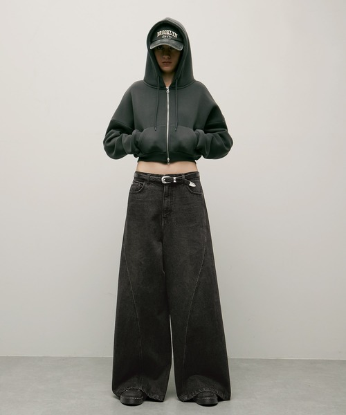 「ENDER PRODUCTS」 デニムパンツ L グレー メンズ_画像3