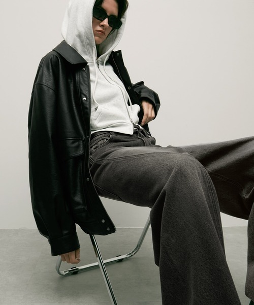 「ENDER PRODUCTS」 デニムパンツ L グレー メンズ_画像4