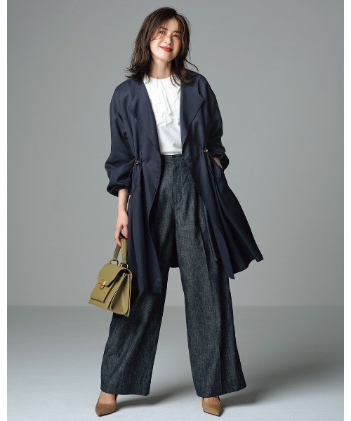 Do CLASSEトレンチコート ドゥクラッセ（DoCLASSE） トレンチコート コート ノーカラー