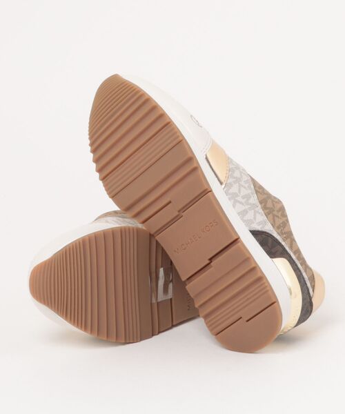 「MICHAEL KORS」 ローカットスニーカー 7.5 ベージュ系その他 レディース_画像3