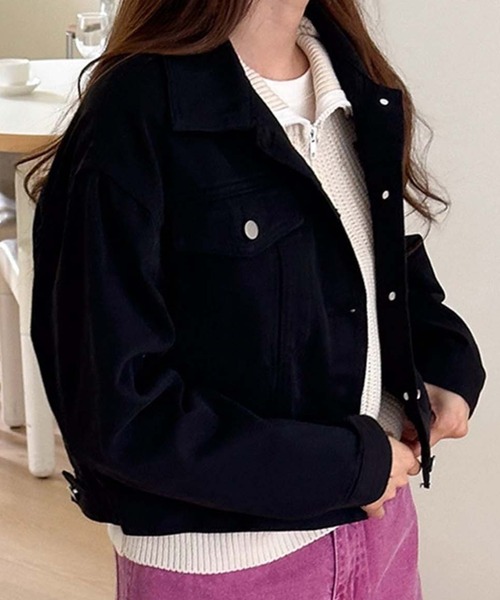 「Girly Doll」 「Doula Doula」デニムジャケット F ブルー レディース_画像4