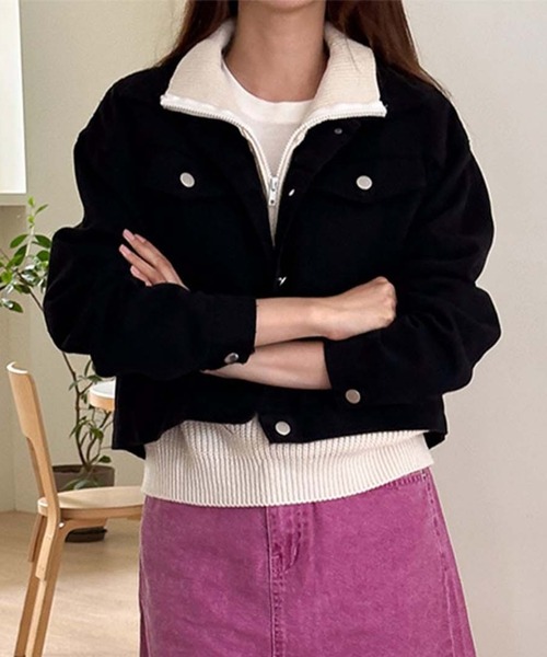 「Girly Doll」 「Doula Doula」デニムジャケット F ブルー レディース_画像7