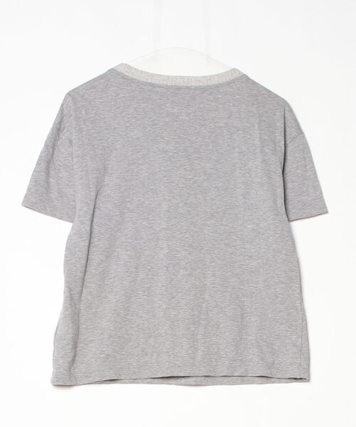 「Coohem」 フリル半袖Tシャツ 36 グレー レディース_画像2