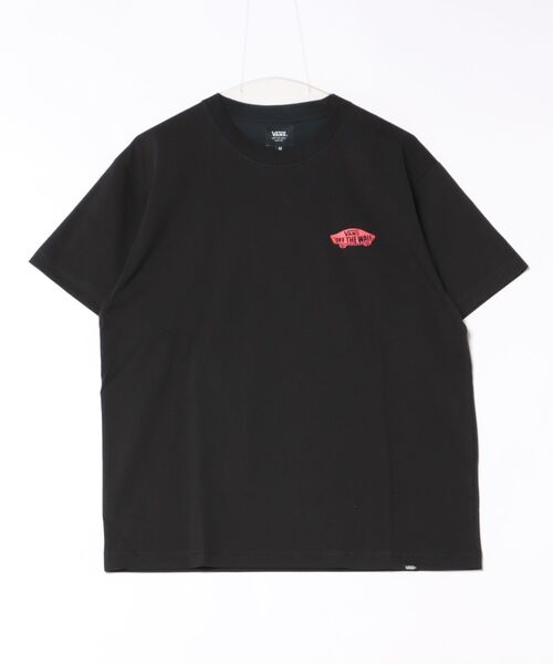 vans tシャツ VANSアパレル(WJ) ヴァンズ M World Wide Shoe TEE ショートスリーブ 126K1012800 ABC-MART限定 BLACK メンズ