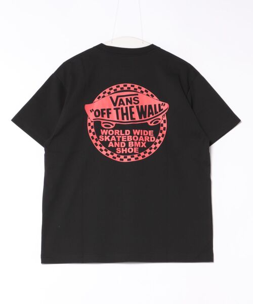 vans tシャツ VANSアパレル(WJ) ヴァンズ M World Wide Shoe TEE ショートスリーブ 126K1012800 ABC-MART限定 BLACK メンズ