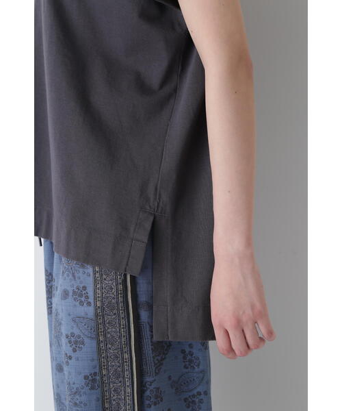 「human woman」 半袖Tシャツ MEDIUM ホワイト系その他 レディース_画像9