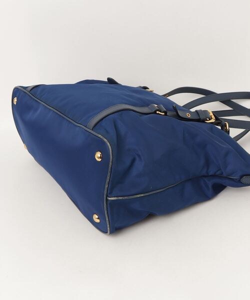 PRADA（プラダ） 2WAYバッグ - ブルー レディース : ZOZOTOWN Yahoo!店