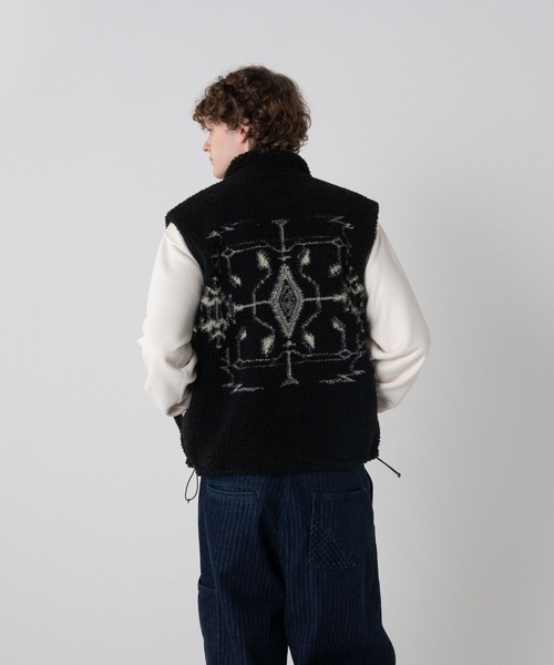 PENDLETON（ペンドルトン） ベスト ジレ リバーシブル ボアナイロン