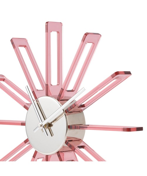 Francfranc（フランフラン） 時計 エモ ウォールクロック ピンク