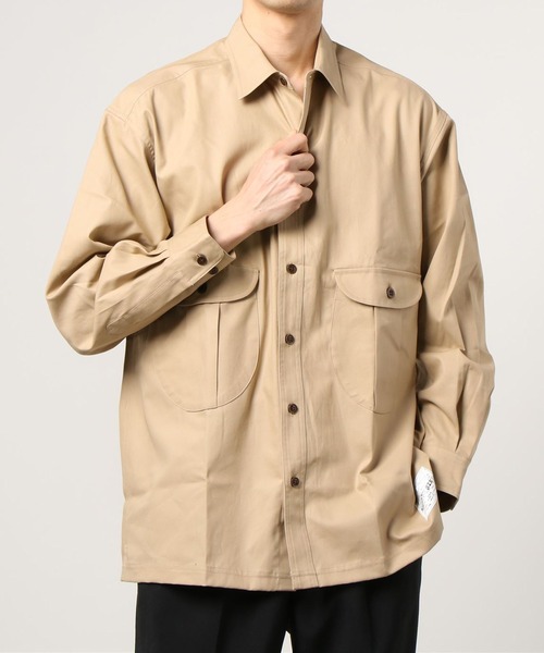 NUMBER (N)INE シャツ SAFARI SHIRT / ドライコットン アウト