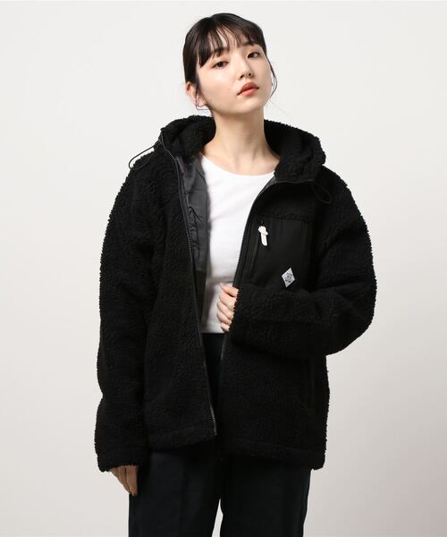 ブルゾン アウター BOA zip hoodie レディース メンズ : ZOZOTOWN