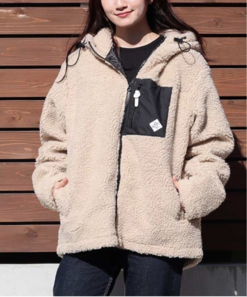 ブルゾン アウター BOA zip hoodie レディース メンズ : ZOZOTOWN