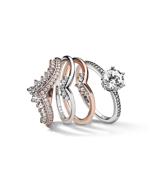 PANDORA 指輪 リング ティアラ ウィッシュボーン レディース
