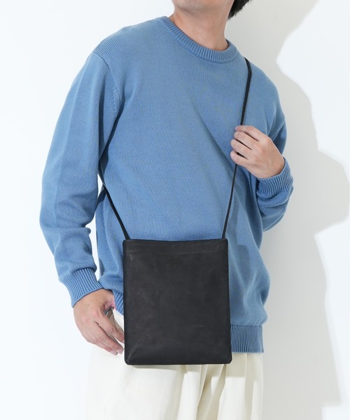 ショルダーバッグ 「CRONY. /クルニー」 Tatum SLIM SHOULDER L メンズ 
