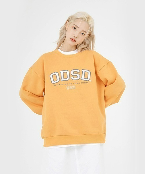 【Odd Studio】ODSD Applique Logo Sweatshirts 6色 ★正規品★ Odd Studio】ODSD Applique Logo Sweatshirts 6色 ☆正規品