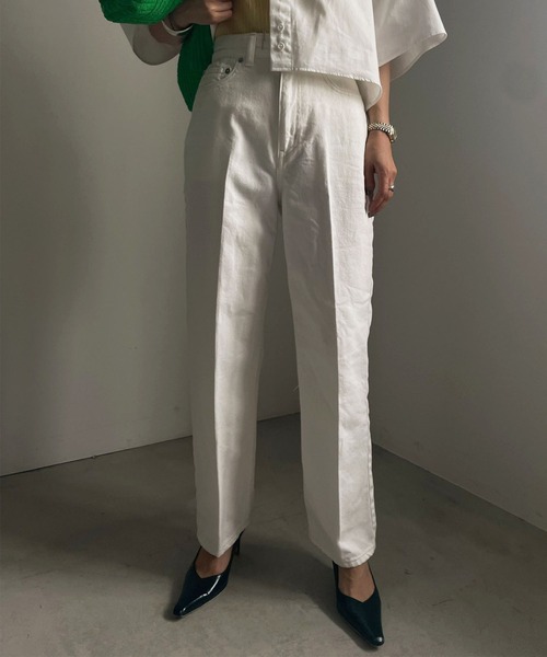 パンツ OTONA CENTER PRESS DENIM セール】OTONA CENTER PRESS DENIM（デニムパンツ）｜Ameri