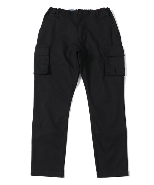 Camphor hood カーゴパンツ Camphor wood カーゴパンツ low cargo pocket military pants