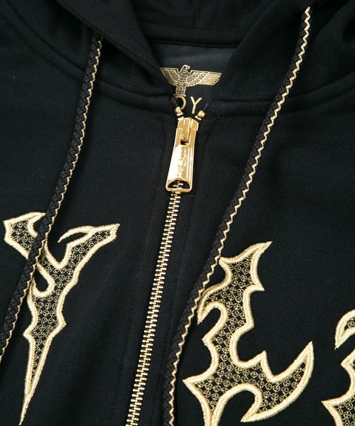 パーカー 【BOY LONDON】SHINING EAGLE ZIP PARKA BOY LONDON SHINING EAGLE ZIP