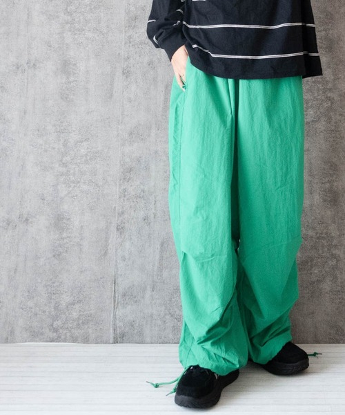 Anytime Songs（エニータイムソングス） パンツ ナイロンワッシャー