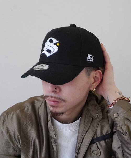 帽子 キャップ メンズ 「 STARTER BLACK LABEL / スターター 」Low CAP ローキャップ 6パネル｜zozo｜02