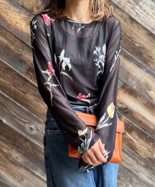 tシャツ レオパードLOVEクロップドTシャツ レディース LADY LIKE tシャツ 胸ギャザーレオパード柄トップス レディース
