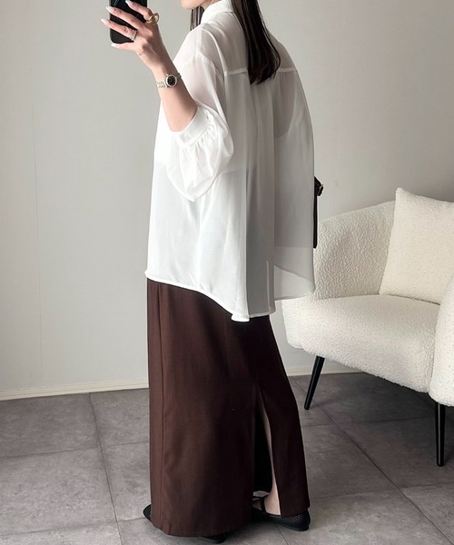 Ada. ブラウス シャツ 夏 夏に大活躍！「冷房・ 紫外線・日焼け対策