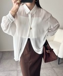 ブラウス シャツ 夏に大活躍!「冷房・ 紫外線...の詳細画像4