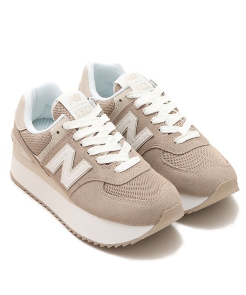 人気♪】New Balance574 メタリック スニーカー (New Balance
