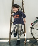 パンツ 「ガーデナー」チェック柄テーパードパン...の詳細画像1
