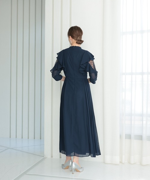 niana（ニアナ） ドレス フリル7分袖レースドレス : ZOZOTOWN Yahoo!店
