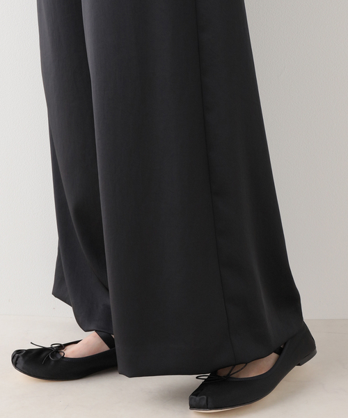 plage パンツ Satin Relax Wide レディース : ZOZOTOWN Yahoo!店