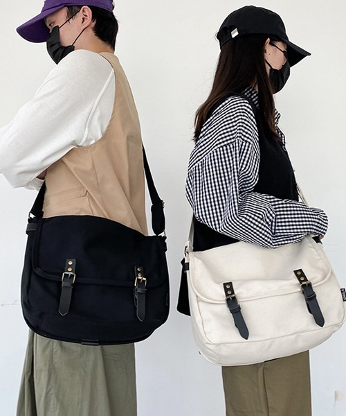 Ressaca（レサーカ） ショルダーバッグ キャンバスポストマン