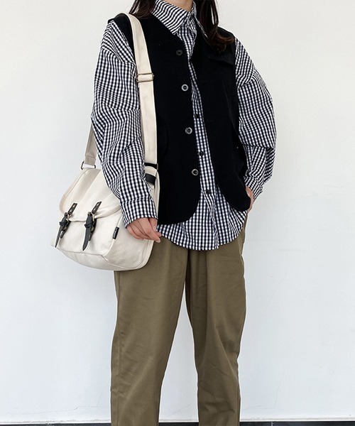 Ressaca（レサーカ） ショルダーバッグ キャンバスポストマン