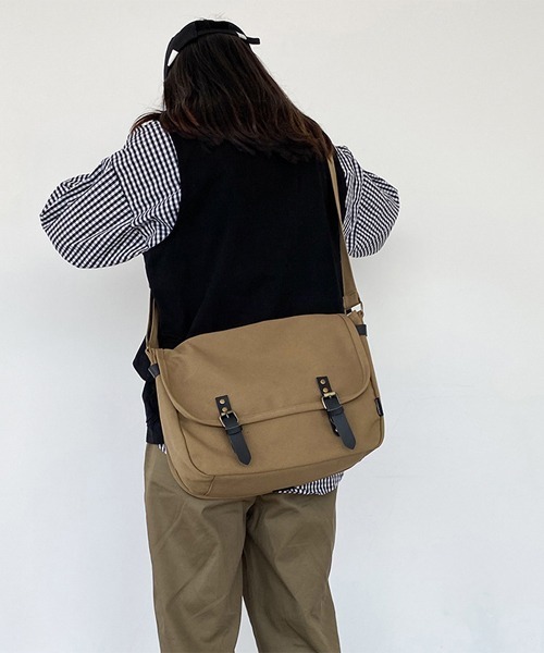 Ressaca（レサーカ） ショルダーバッグ キャンバスポストマン