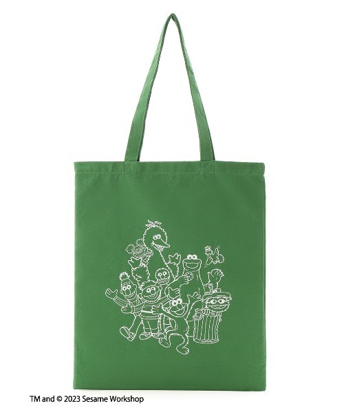 SESAME STREET トートバッグ オールキャラクタートートバッグ