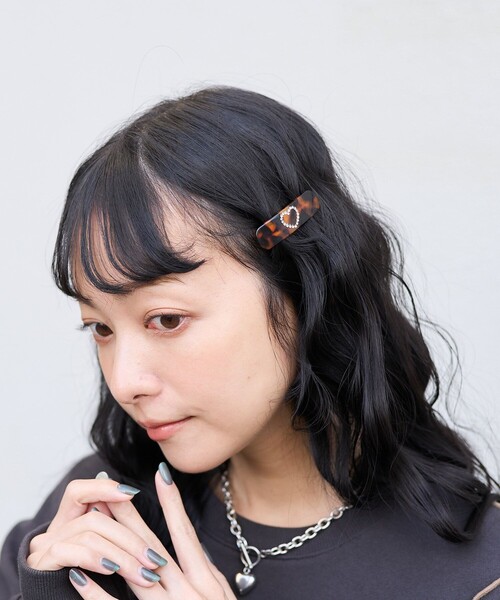 FREAK'S STORE ヘアクリップ ハート ライン バレッタセット