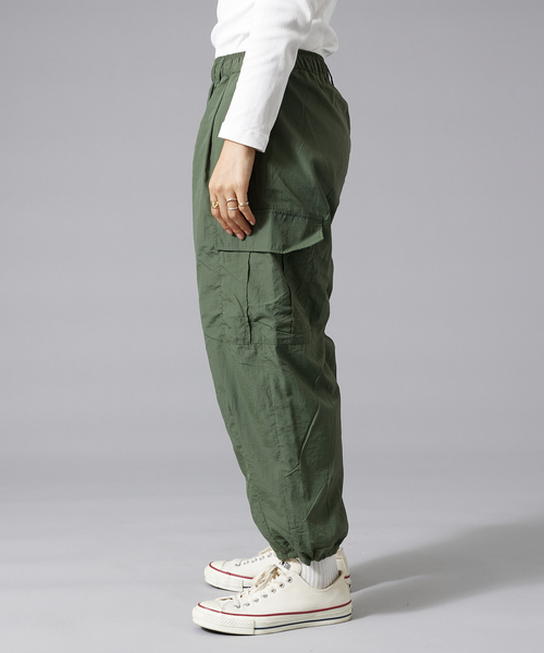ABAHOUSE カーゴパンツ 2WAY NYLON EASY CARGO PANT / 裏
