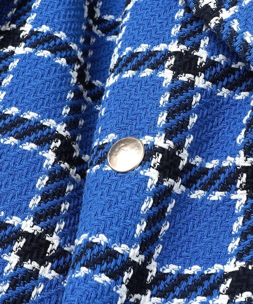 quaranciel ジャケット テーラードジャケット quaranciel: ブルー