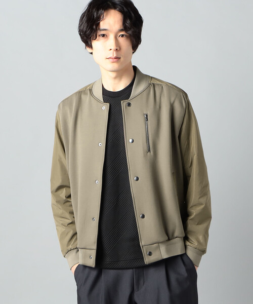 COMME CA MEN（コムサメン） ブルゾン アウター 異素材コンビ