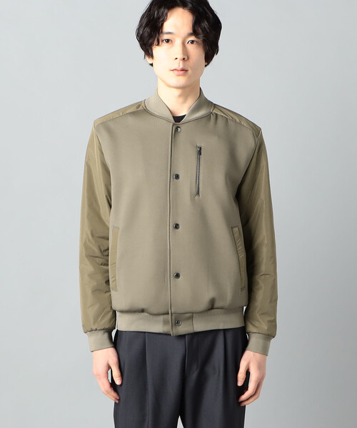 COMME CA MEN（コムサメン） ブルゾン アウター 異素材コンビ