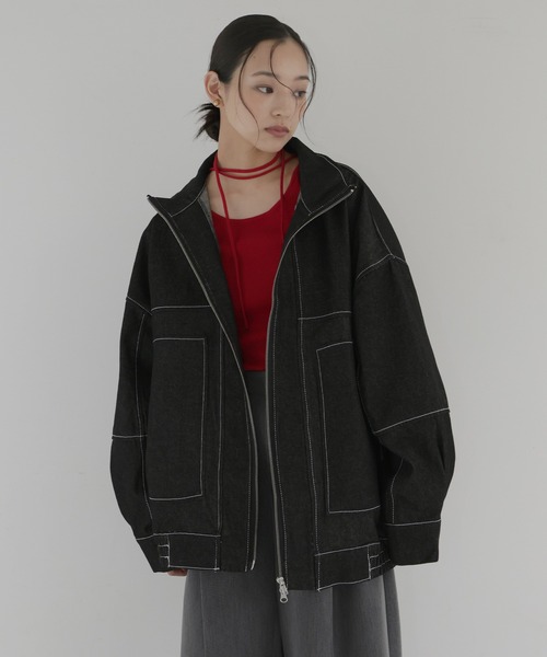 Telma ブルゾン Rocky Monroe ブルゾン アウター 新色追加 オーバーサイズテック