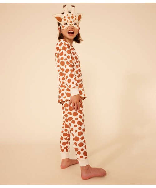 PETIT BATEAU（プチバトー） パジャマ 長袖パジャマ（アイマスク付き