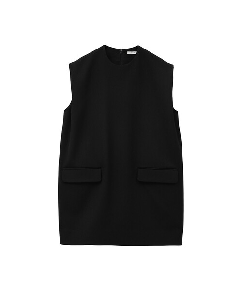 トップス CLANE SLEEVELESS LONG COCOON TOPS CLANE - ノースリーブ ロングトップス - SLEEVELESS LONG COCOON
