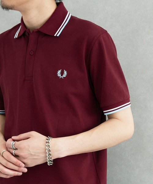 FRED PERRY（フレッドペリー） ポロシャツ 「FRED PERRY」TWIN TIPPED