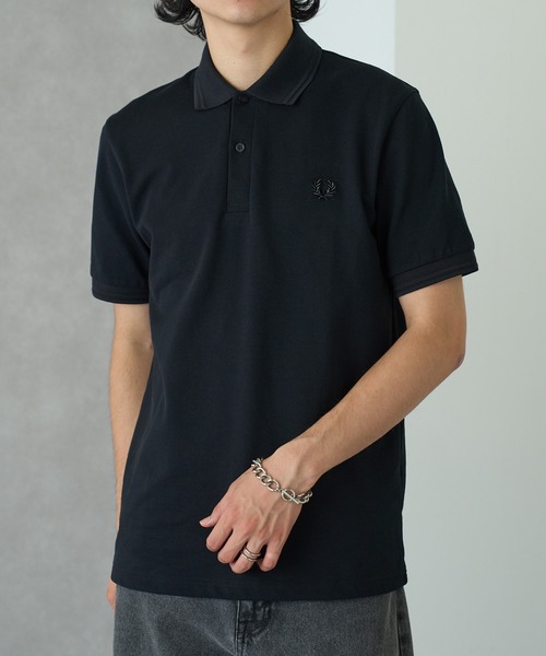 新品 FRED PERRY ポロシャツ XL 黒 イングランド 並行輸入品 FRED PERRY（フレッドペリー） ポロシャツ 「FRED PERRY」TWIN TIPPED
