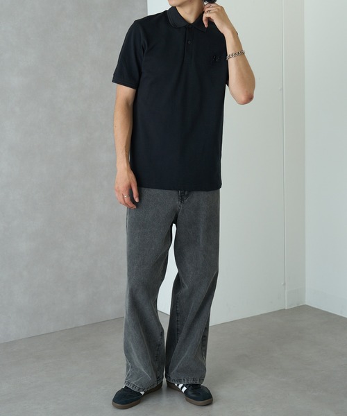 Fred Perry ダークグレー ポロシャツ Lサイズ セール】 FRED PERRY(フレッドペリー)ポロシャツ （ポロシャツ