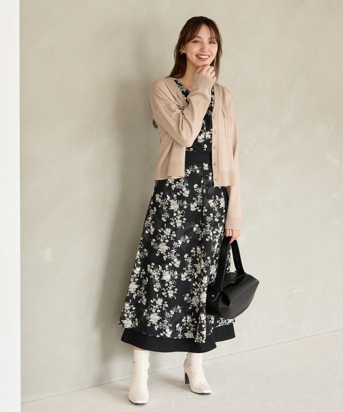 Andemiu（アンデミュウ） カーディガン ラメポケツキカーディガン